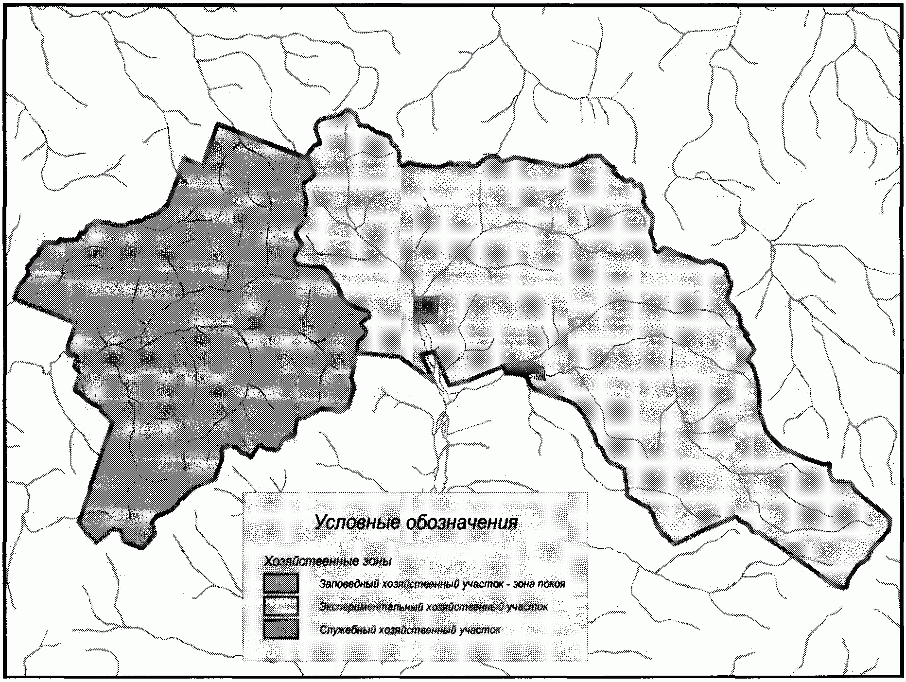 Заповедник уссурийский карта