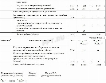 Пример отчета о финансовых результатах за 2025 в 2026 году | Скачать ...