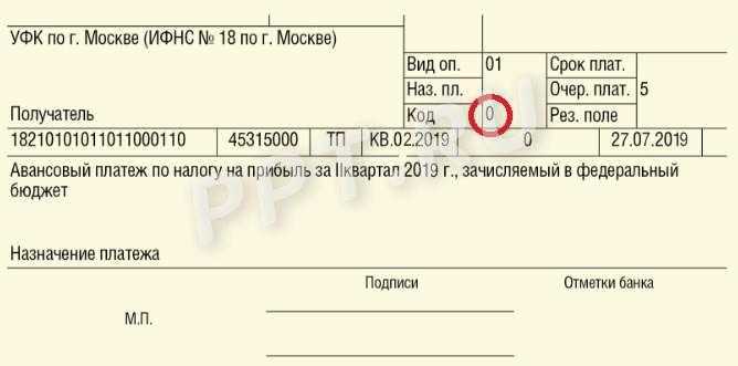 Кпп не требуется 1с в платежном поручении