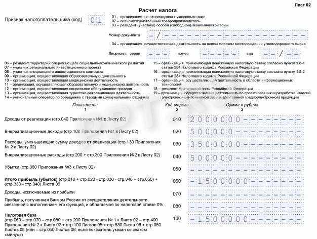 Реестр ндс приложение 1 как заполнять