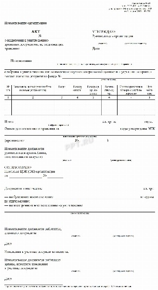 Образцы деловых бумаг