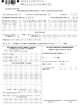 Образец декларации НДПИ