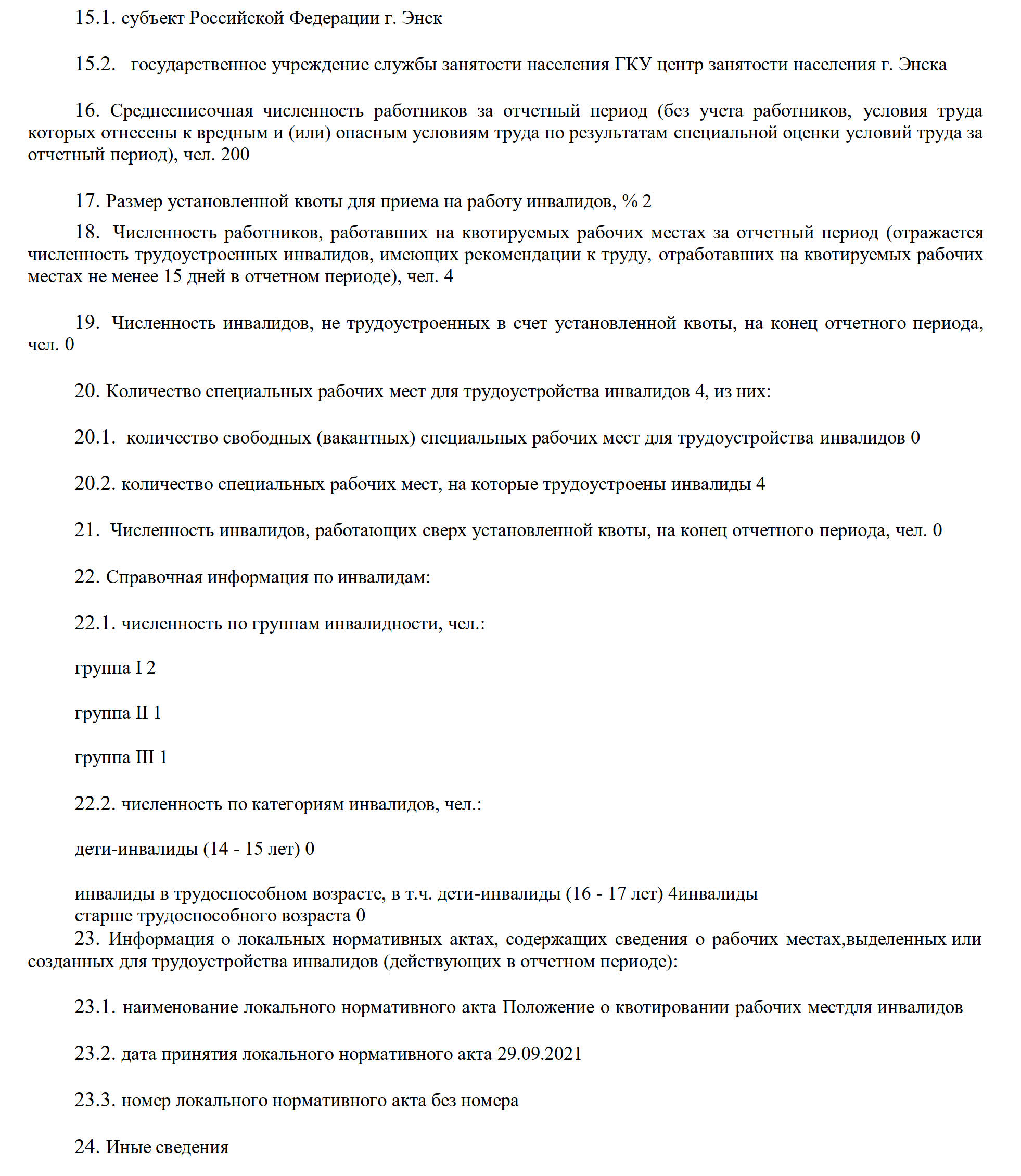 Как подать отчет о рабочих местах для инвалидов через портал «Работа в  России» в 2024 году