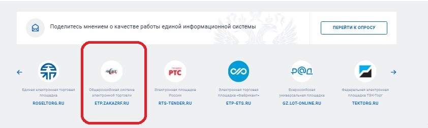 ЭТП в ЕИС ЭТП в ЕИС