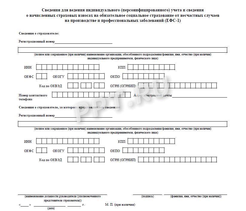 Форма титульного листа для ЭТК