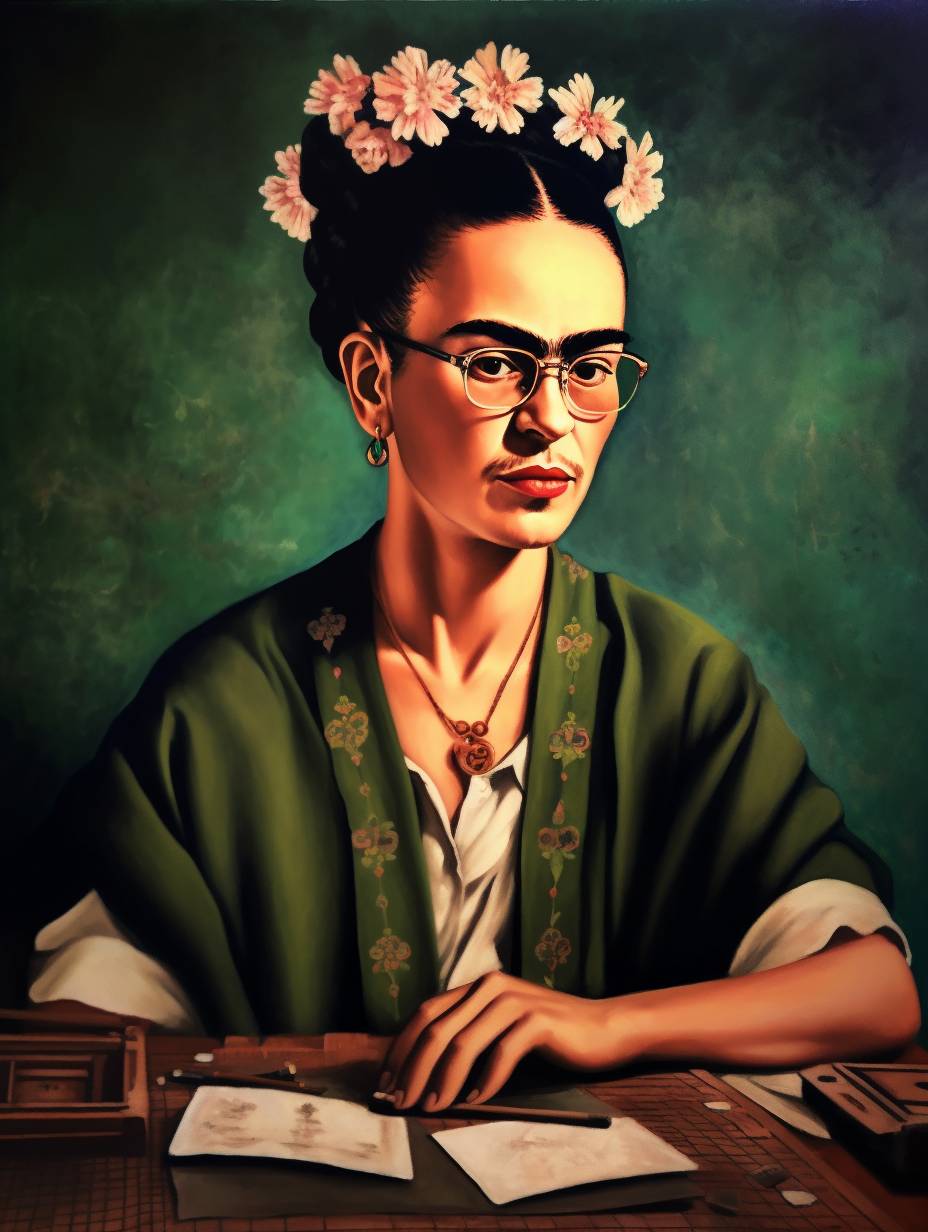 Как Фрида Кало нарисовала бы бухгалтера