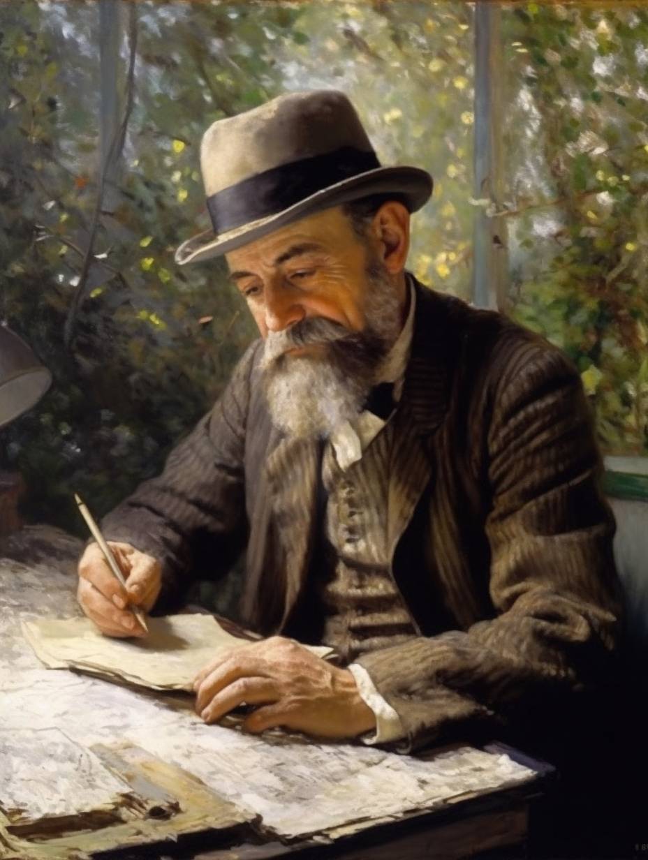 Российский бухгалтер в стиле Клода Моне