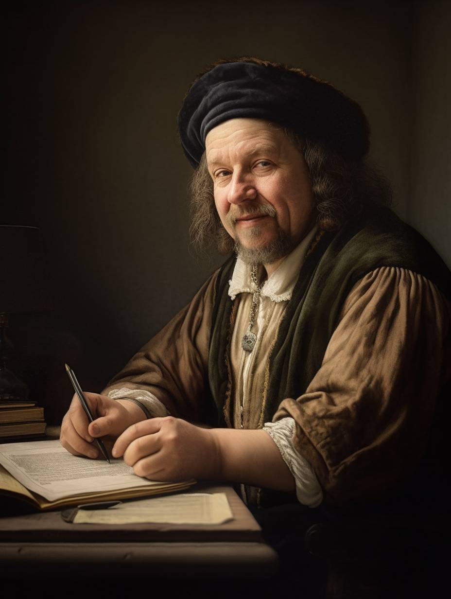 Как Рембрандт нарисовал бы бухгалтера