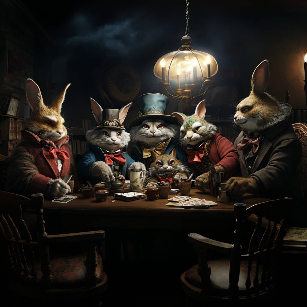 Совещание в стиле Алисы в стране чудес Совещание в стиле Алисы в стране чудес