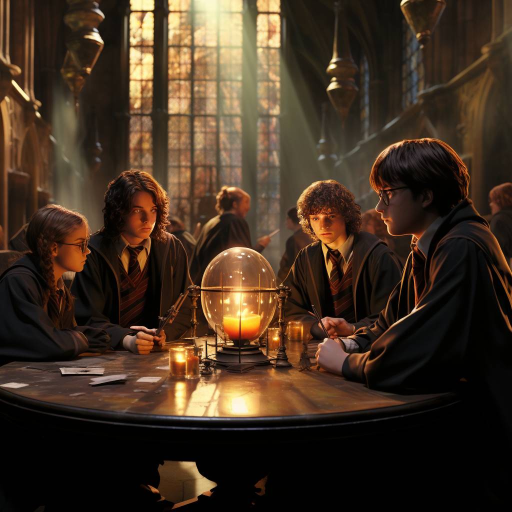 Совещание в стиле Гарри Поттера Совещание в стиле Гарри Поттера