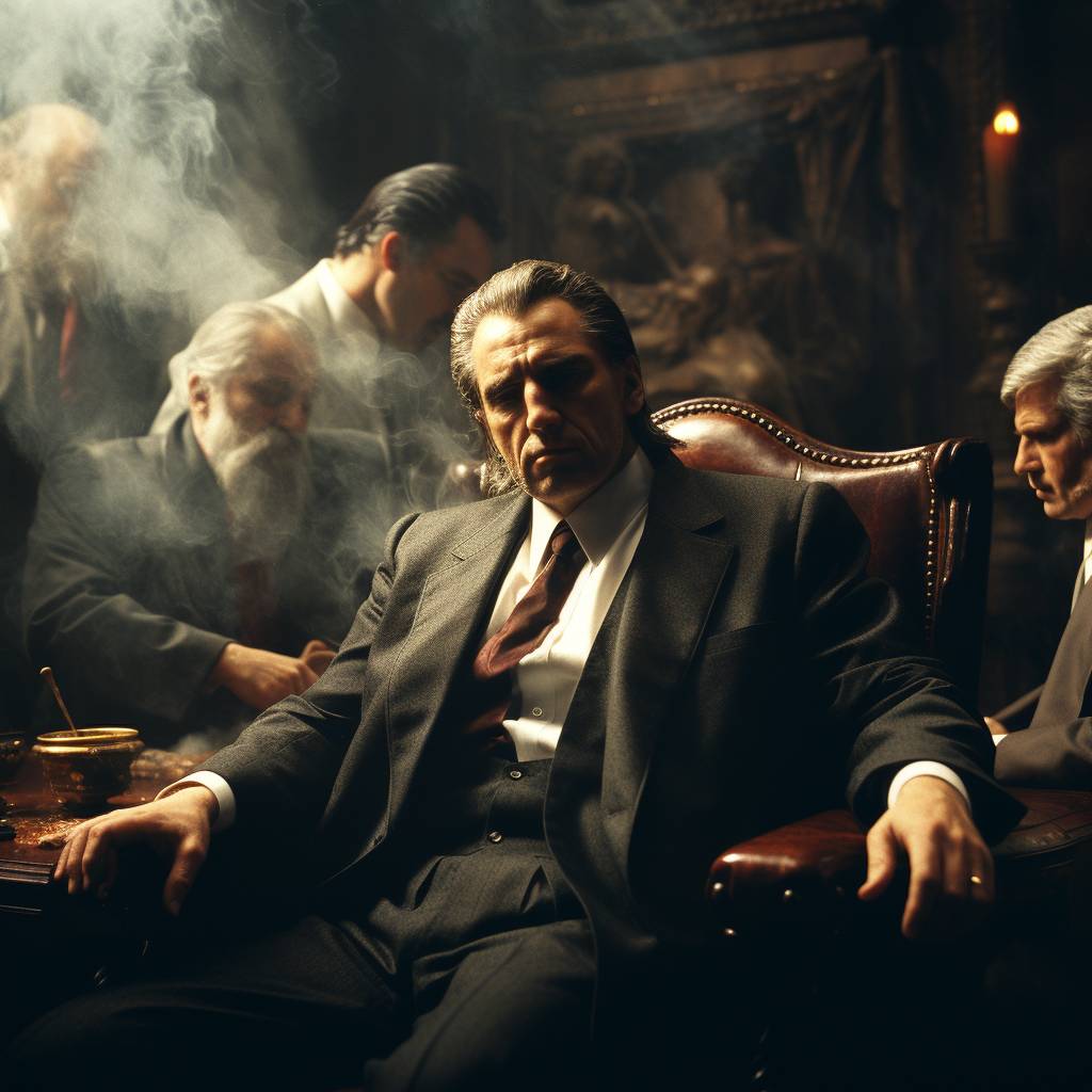 Совещание в стиле Крестного отца Совещание в стиле Крестного отца