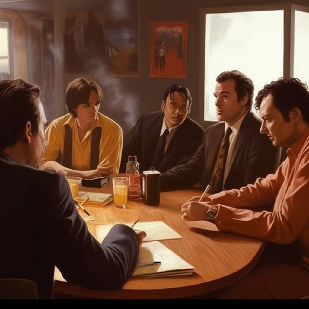 Совещание в стиле Криминальное чтиво Совещание в стиле Криминальное чтиво
