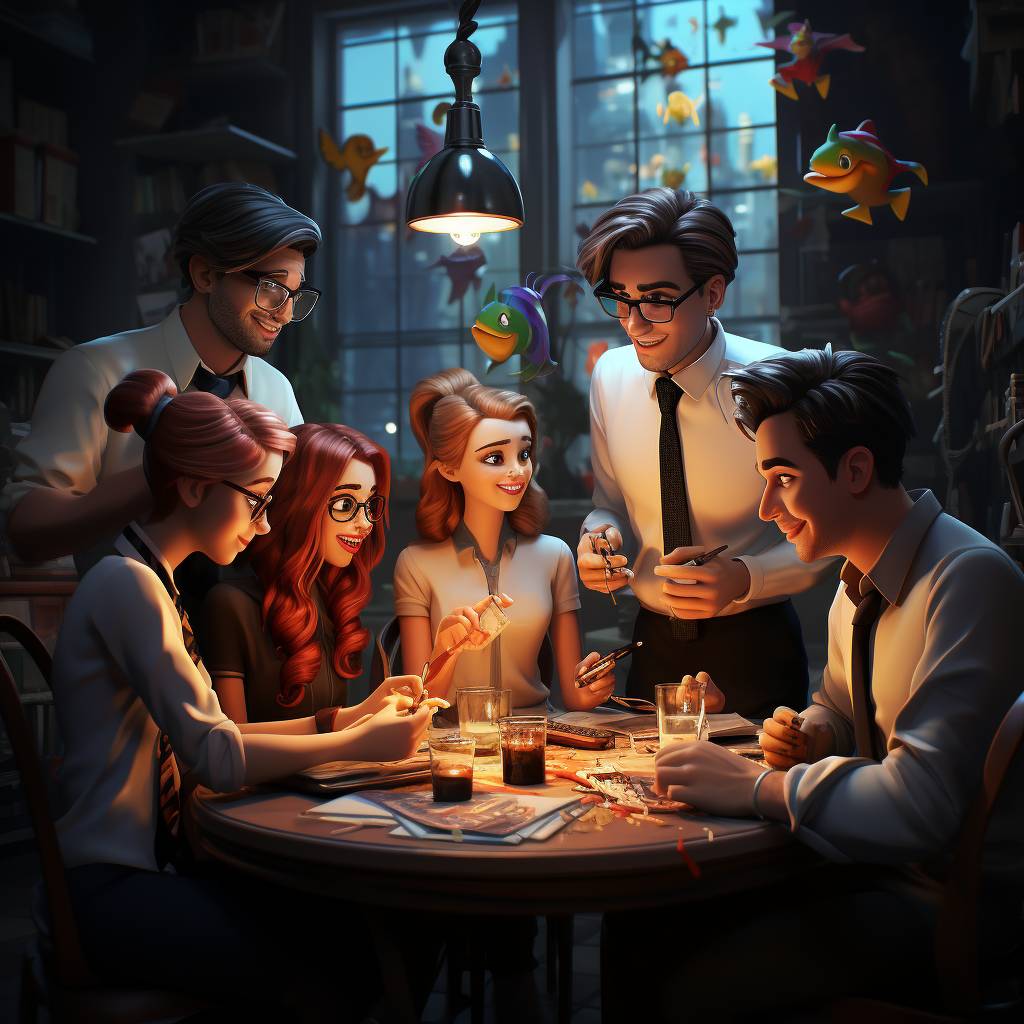 Совещание в стиле Русалочки Совещание в стиле Русалочки