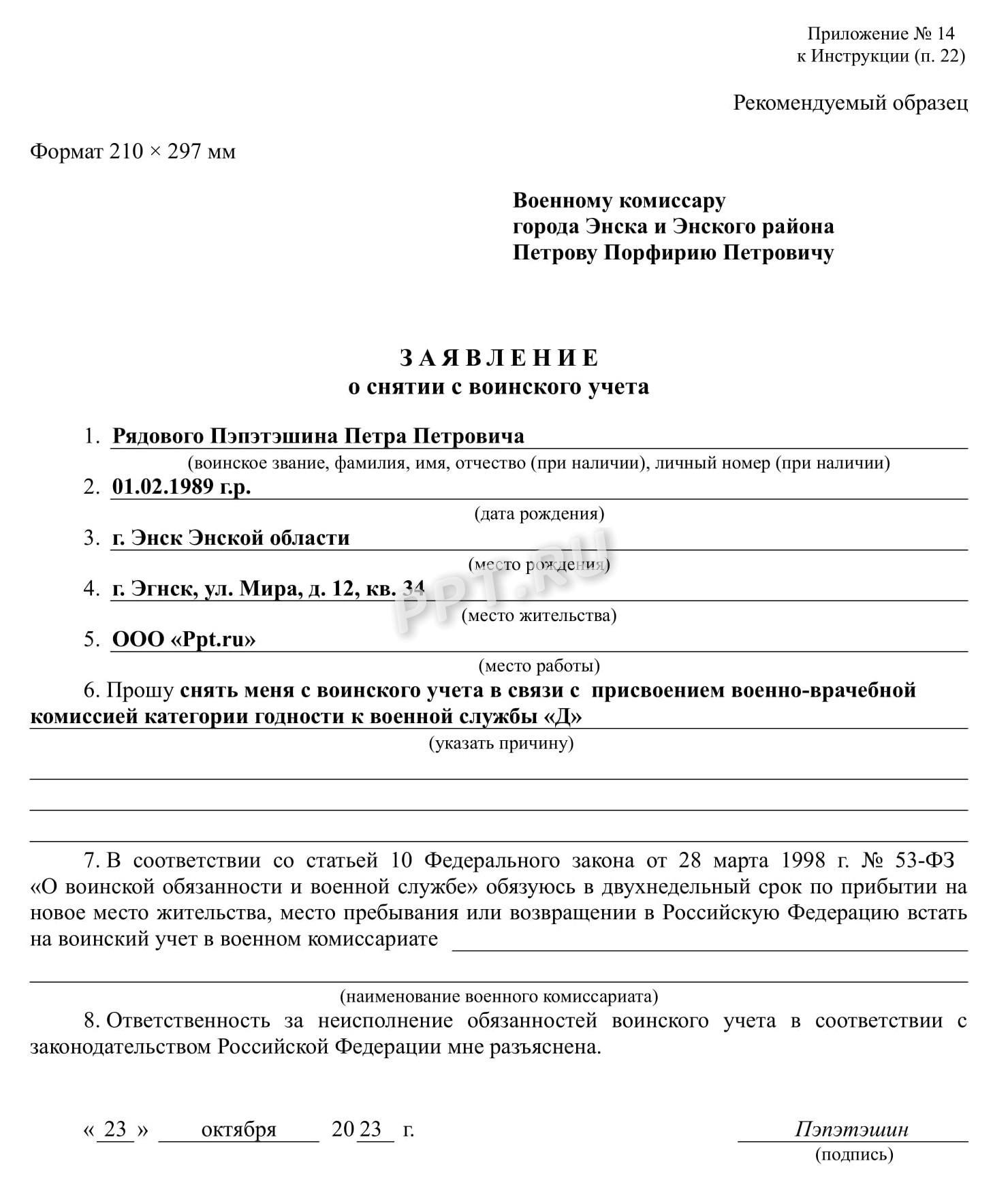 Снятие с воинского учета по инвалидности в 2024 году