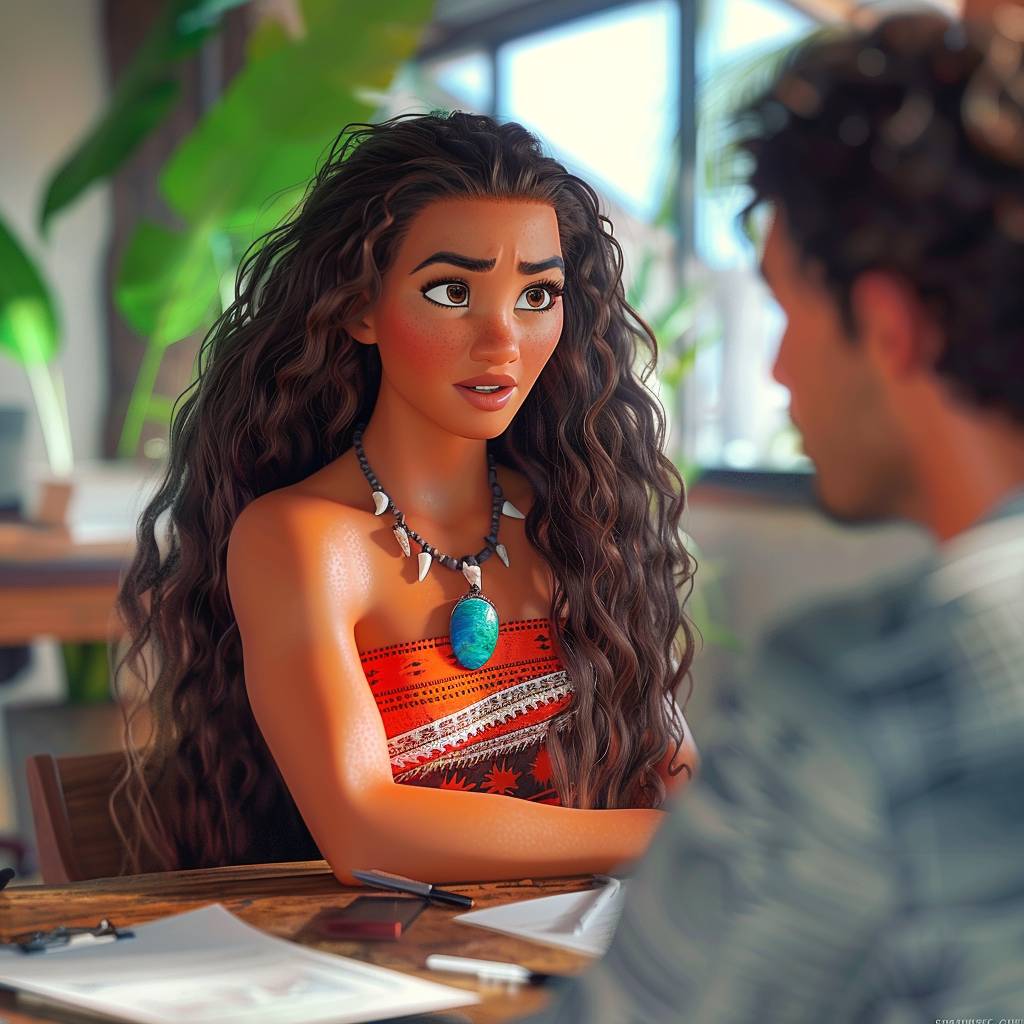 Моана подбирает персонал Моана подбирает персонал