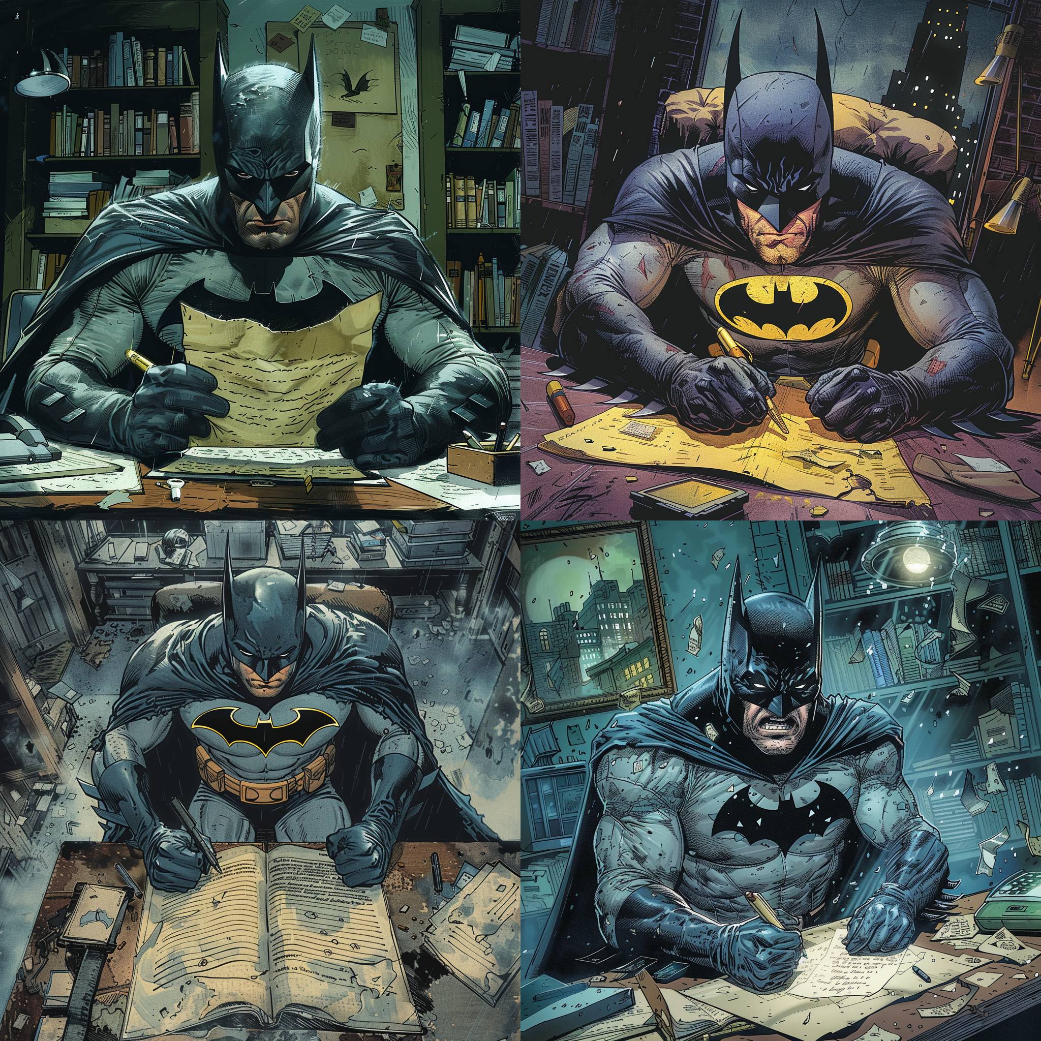 Бэтмен и объяснительная записка Бэтмен и объяснительная записка