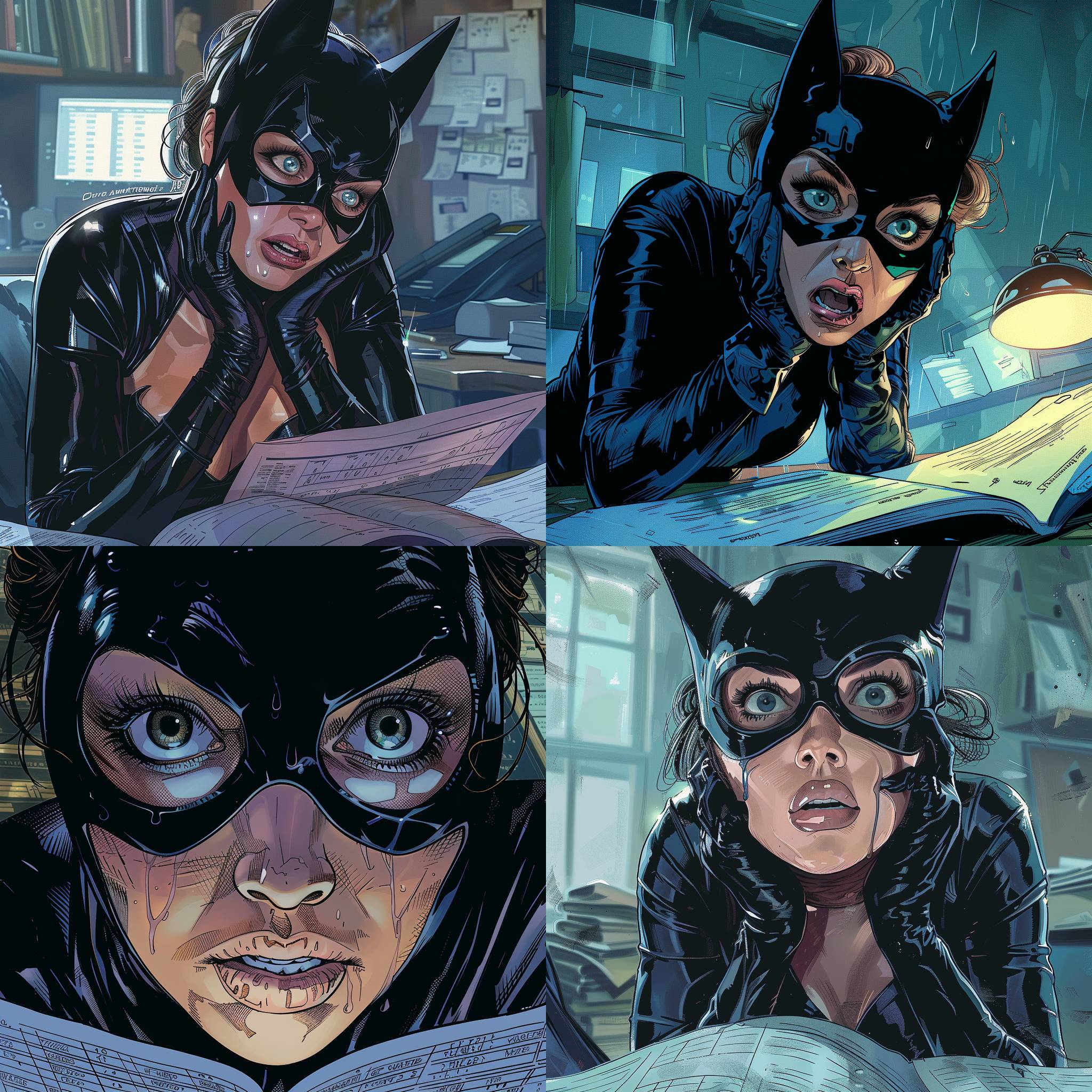 Женщина-кошка и бухгалтерский баланс Женщина-кошка и бухгалтерский баланс