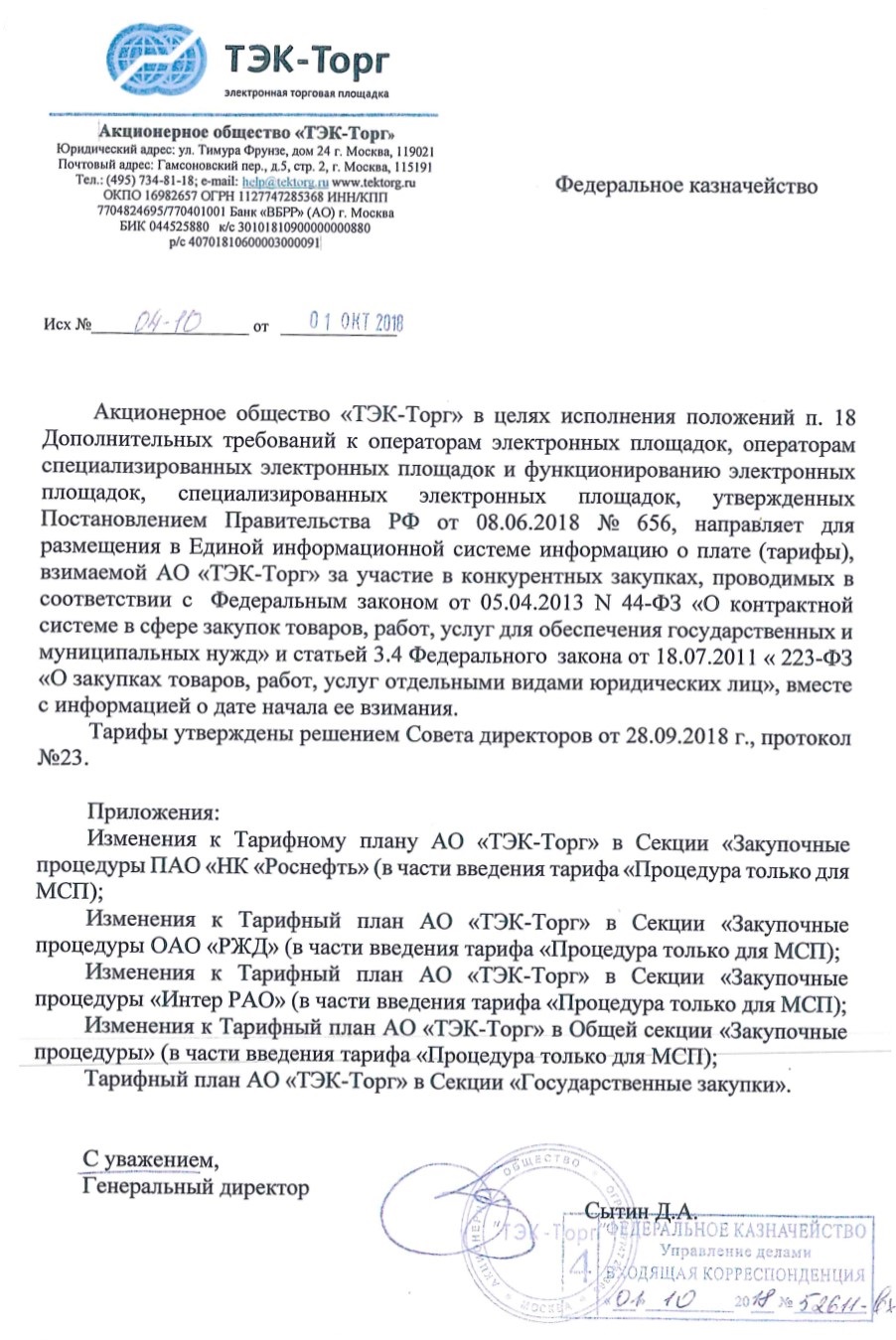 Плата за победу в аукционе 44-ФЗ в 2023 году. Плата за заключение контракта  на электронной площадке