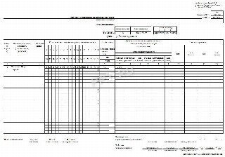Образец табеля учета рабочего времени с указанием кода о выходе на работу в выходной 