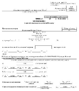 Приказ об отпуске по беременности и родам 2022 образец