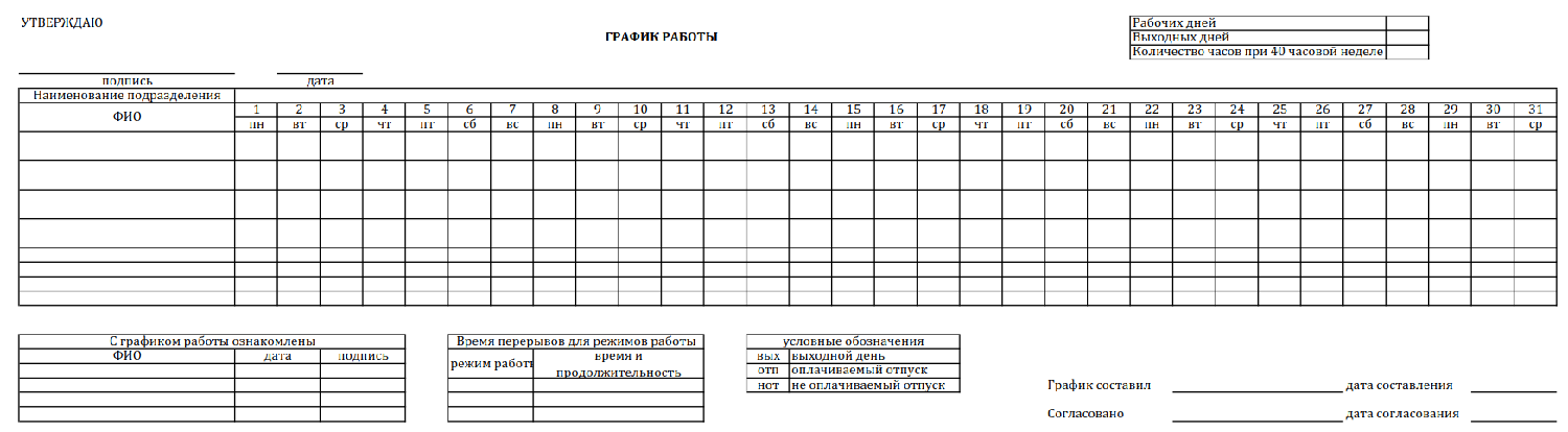 Образец графика работы. График сотрудников на месяц в excel. График посещения работников на месяц. График рабочего времени на месяц образец образец. Таблица для Графика работы на месяц.