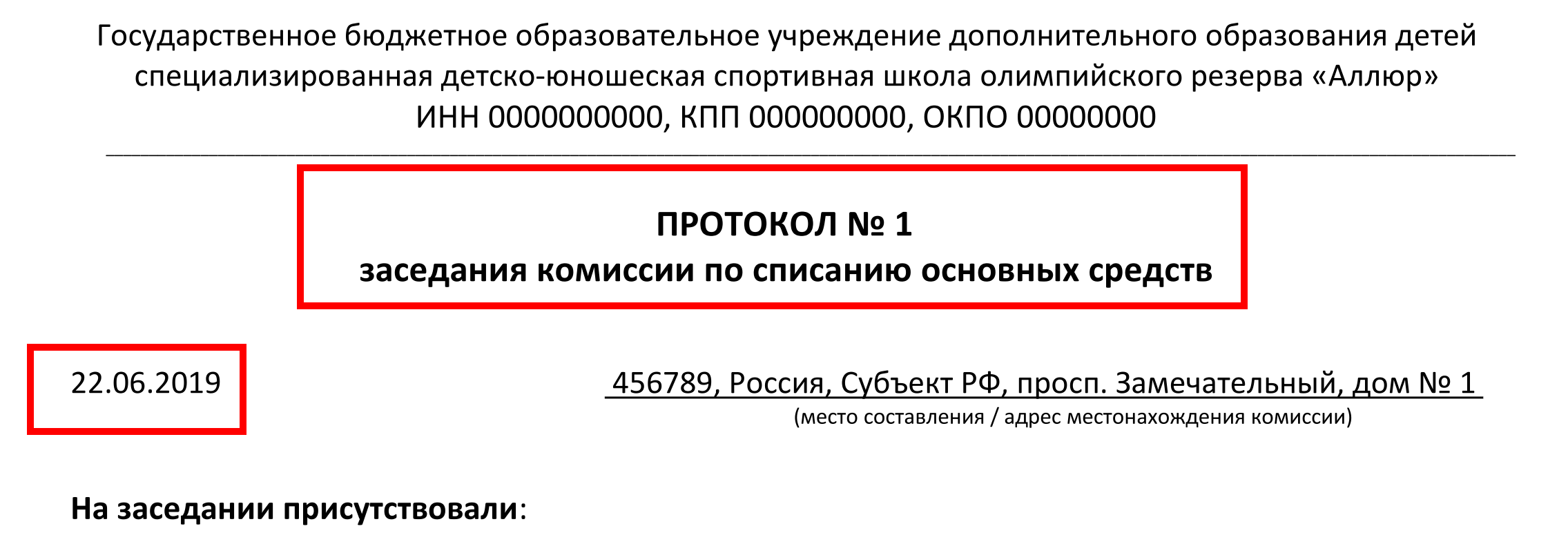 Реклассификация в бюджетном учреждении. Протокол заседания комиссии по списанию основных средств. Заключение комиссии о списании основных средств. Протокол по списанию основных средств. Протокол о списании основных средств в бюджетных учреждениях.