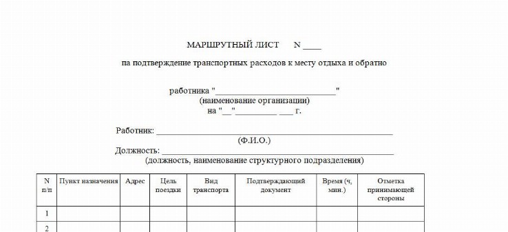 Маршрутные листы для игры по станциям образец