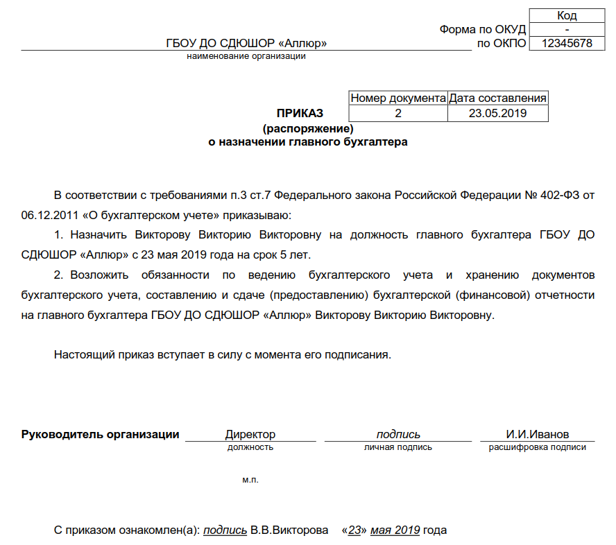 Приказ 985