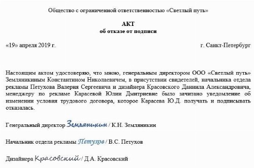 Письмо об изменении условий договора образец