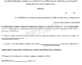 Экспертиза товара по 44 фз образец