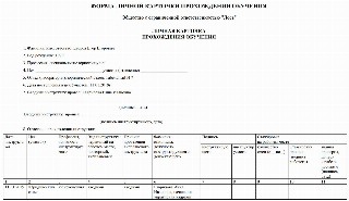 Личная карточка инструктажа по охране труда образец