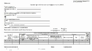 сзв-тд бланк