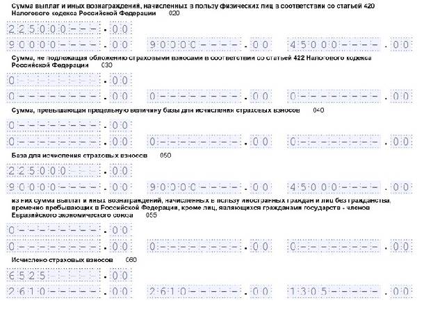 Отчет рсв 2021 в 1с