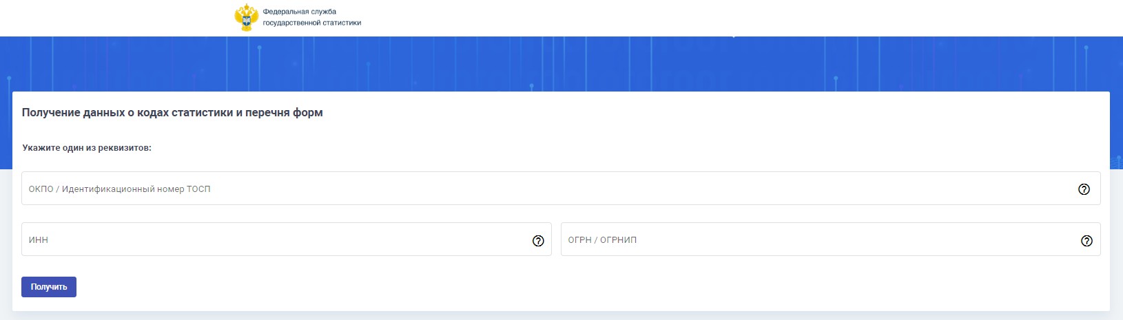 Отчетность в Росстат по ИНН Отчетность в Росстат по ИНН