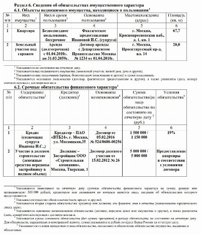 Объяснительная по декларации о доходах госслужащих образец