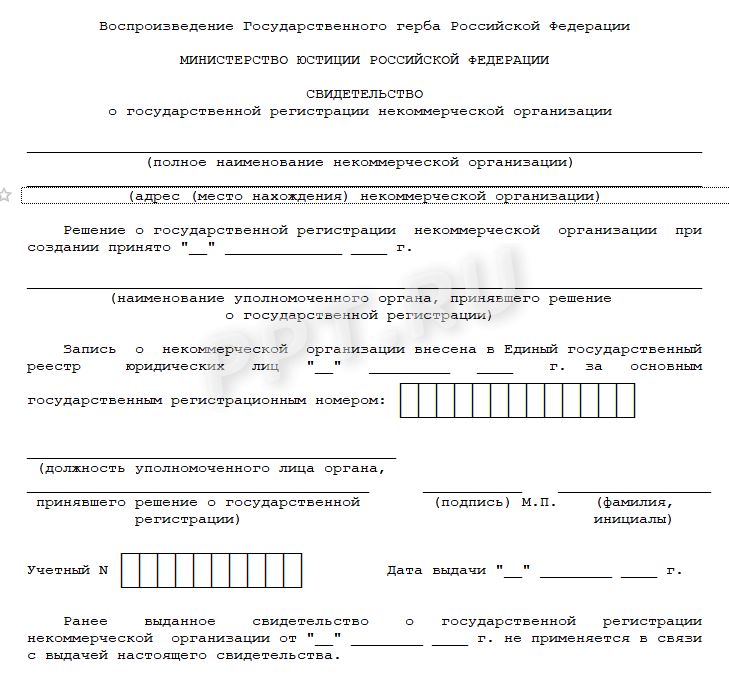 Регистрация автономной некоммерческой организации. Как зарегистрировать АНО в Минюсте?