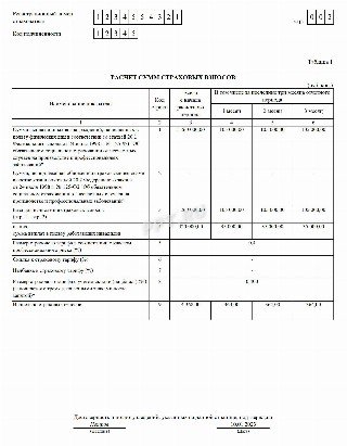 4 фсс нулевой отчет образец