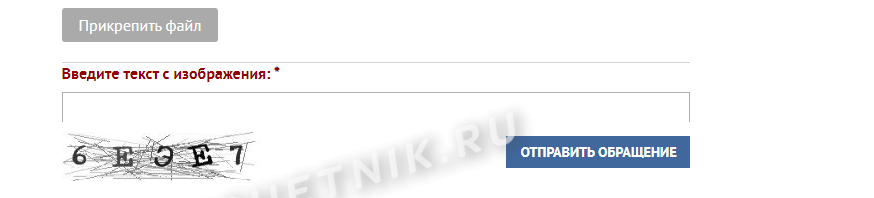 Отправка обращения в полицию на сайте