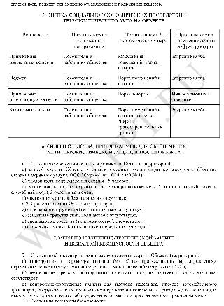 План проведения тренировки по антитеррористической защищенности объекта