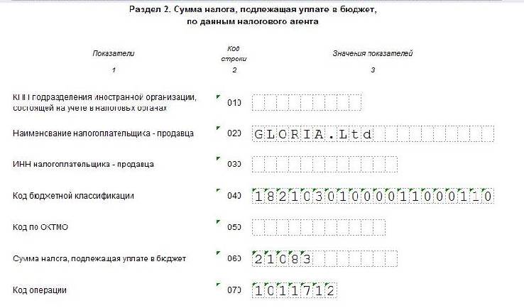 Налоговый агент по ндс как отразить ндс в 1с