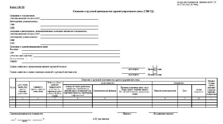 Как отправить сзв тд через 1с отчетность