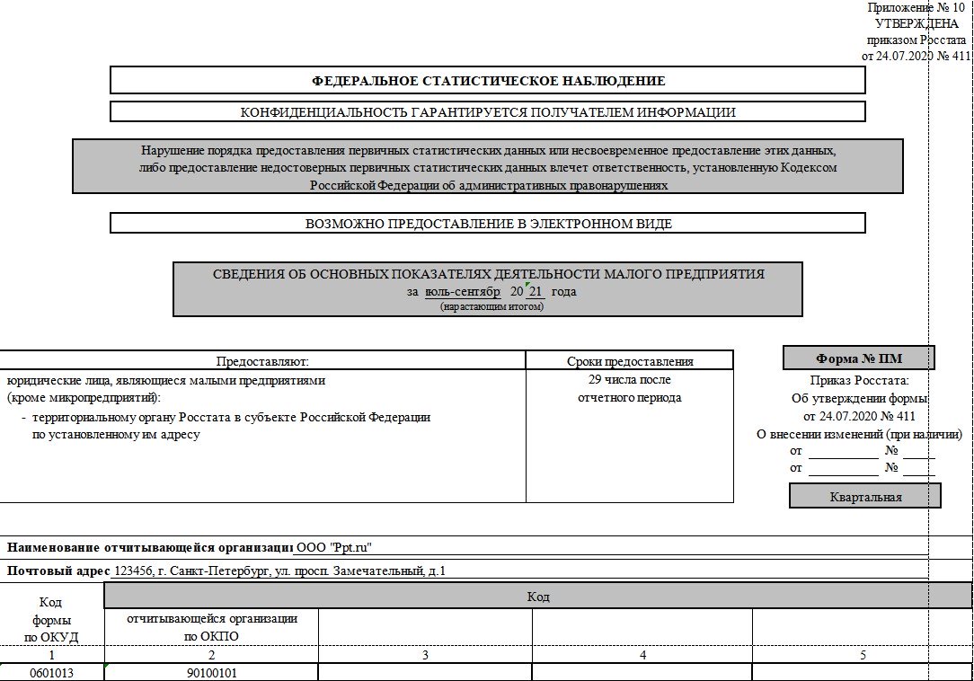 Статистическая форма. ПМ-торг бланк 2021. Образец заполнения формы ПМ статистика 2020. Форма п 1 статистика 2021 квартальная. Форма п-1 статистика 2021.