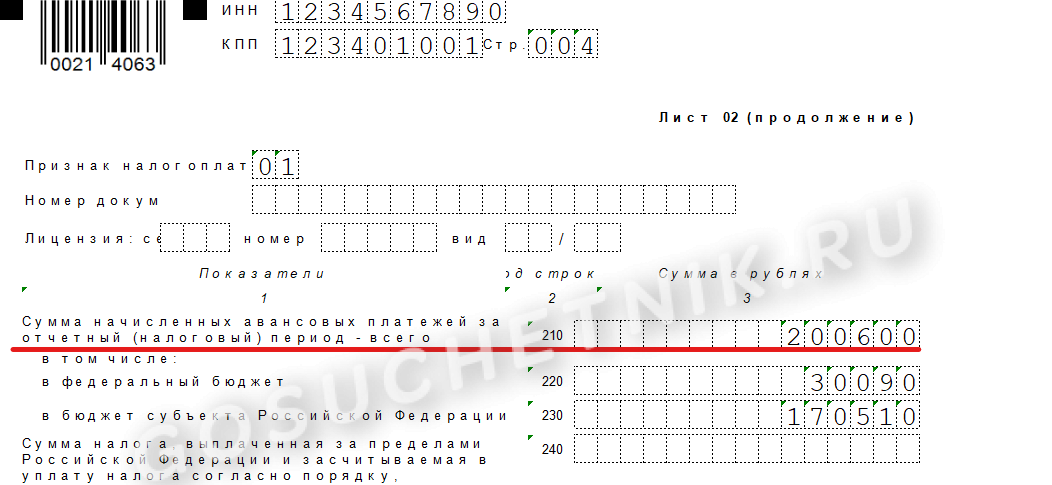 Налог на прибыль 210 строка равна. Строка 210 в декларации по налогу на прибыль за полугодие. Стр 210 в декларации по налогу на прибыль за полугодие. Стр 210 в декларации по налогу на прибыль за год. Заполнить строку 210 в декларации по прибыли за год.